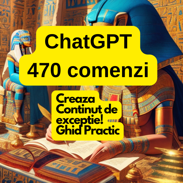 Ghid practic ChatGpt tutorial 470 comenzi